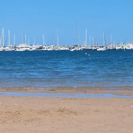 Apartman Espana - Punta Prima Orihuela Costa - Large For 6-people 85m2 And Terrace 40m2 Air Conditioning Wi-fi Living Kitchen 2 Bedrooms 2 Bathrooms 3 Swimming Pools Parking Security To The Sea 200m Only 40 Min To The Airport