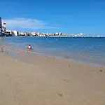Apartment Espana - Punta Prima Orihuela Costa - Large For 6-people 85m2 And Terrace 40m2 Air Conditioning Wi-fi Living Kitchen 2 Bedrooms 2 Bathrooms 3 Swimming Pools Parking Security To The Sea 200m Only 40 Min To The Airport *