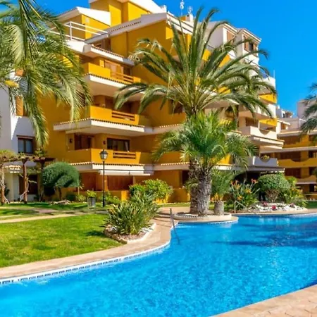 Espana - Punta Prima Orihuela Costa - Large For 6-people 85m2 And Terrace 40m2 Air Conditioning Wi-fi Living Kitchen 2 Bedrooms 2 Bathrooms 3 Swimming Pools Parking Security To The Sea 200m Only 40 Min To The Airport * تورّيفيِخا