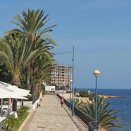 شقة Espana - Punta Prima Orihuela Costa - Large For 6-people 85m2 And Terrace 40m2 Air Conditioning Wi-fi Living Kitchen 2 Bedrooms 2 Bathrooms 3 Swimming Pools Parking Security To The Sea 200m Only 40 Min To The Airport تورّيفيِخا