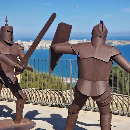 شقة Espana - Punta Prima Orihuela Costa - Large For 6-people 85m2 And Terrace 40m2 Air Conditioning Wi-fi Living Kitchen 2 Bedrooms 2 Bathrooms 3 Swimming Pools Parking Security To The Sea 200m Only 40 Min To The Airport تورّيفيِخا