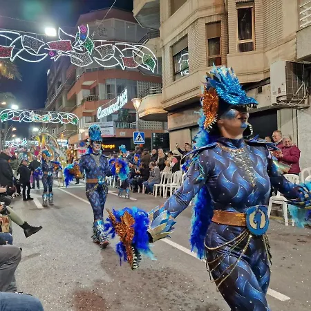 Espana - Punta Prima Orihuela Costa - Large For 6-people 85m2 And Terrace 40m2 Air Conditioning Wi-fi Living Kitchen 2 Bedrooms 2 Bathrooms 3 Swimming Pools Parking Security To The Sea 200m Only 40 Min To The Airport شقة